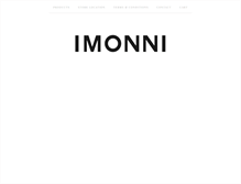 Tablet Screenshot of imonni.com